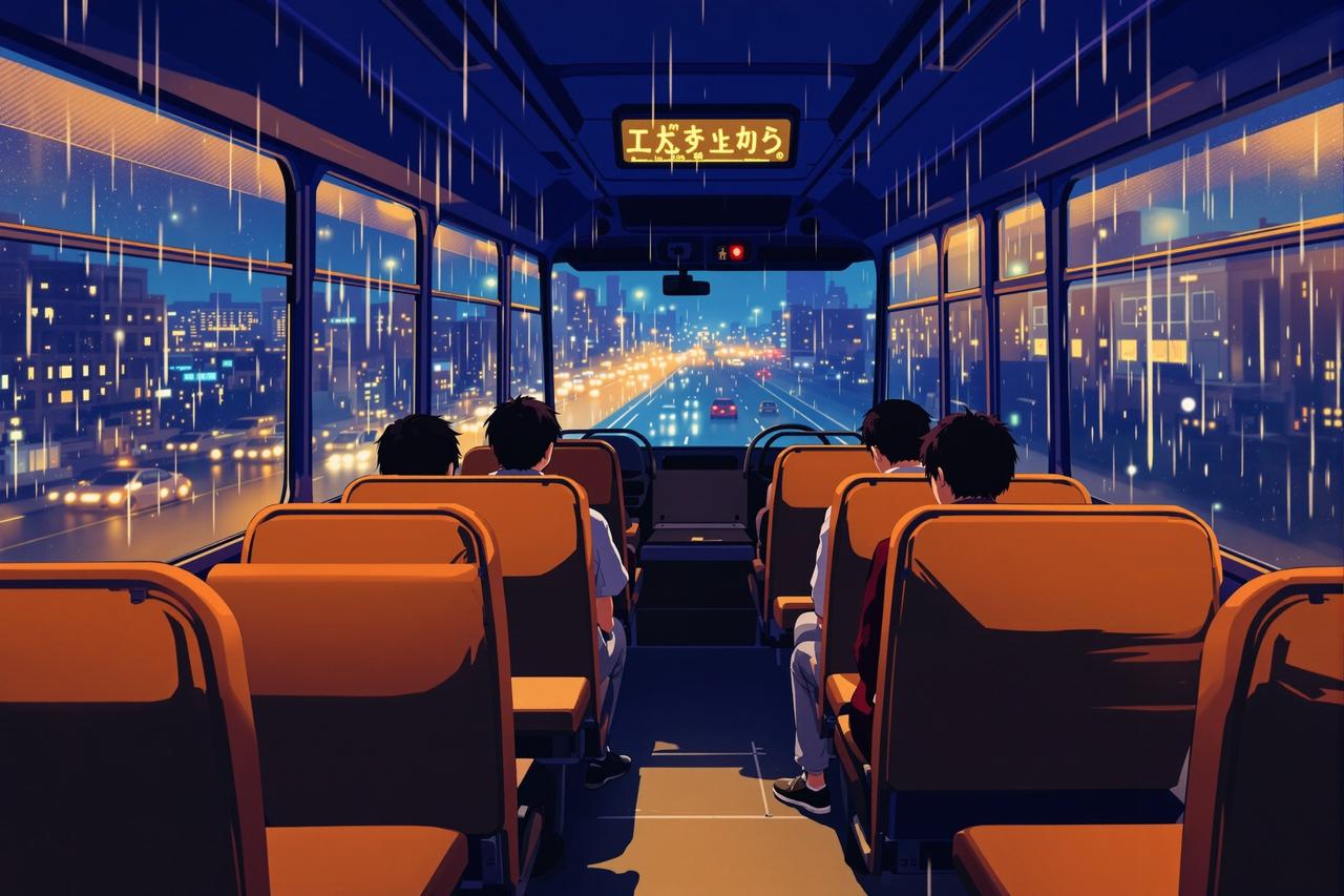 可可影视短剧 - 夜班巴士 - 深夜疗愈动漫短剧