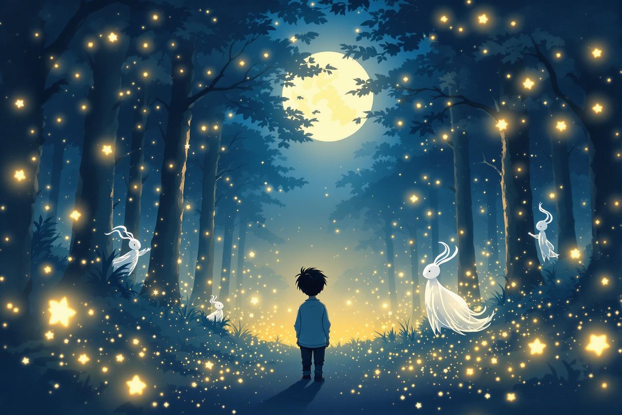 可可影视短剧 - 萤火之森物语 - 治愈暖心动漫短剧封面