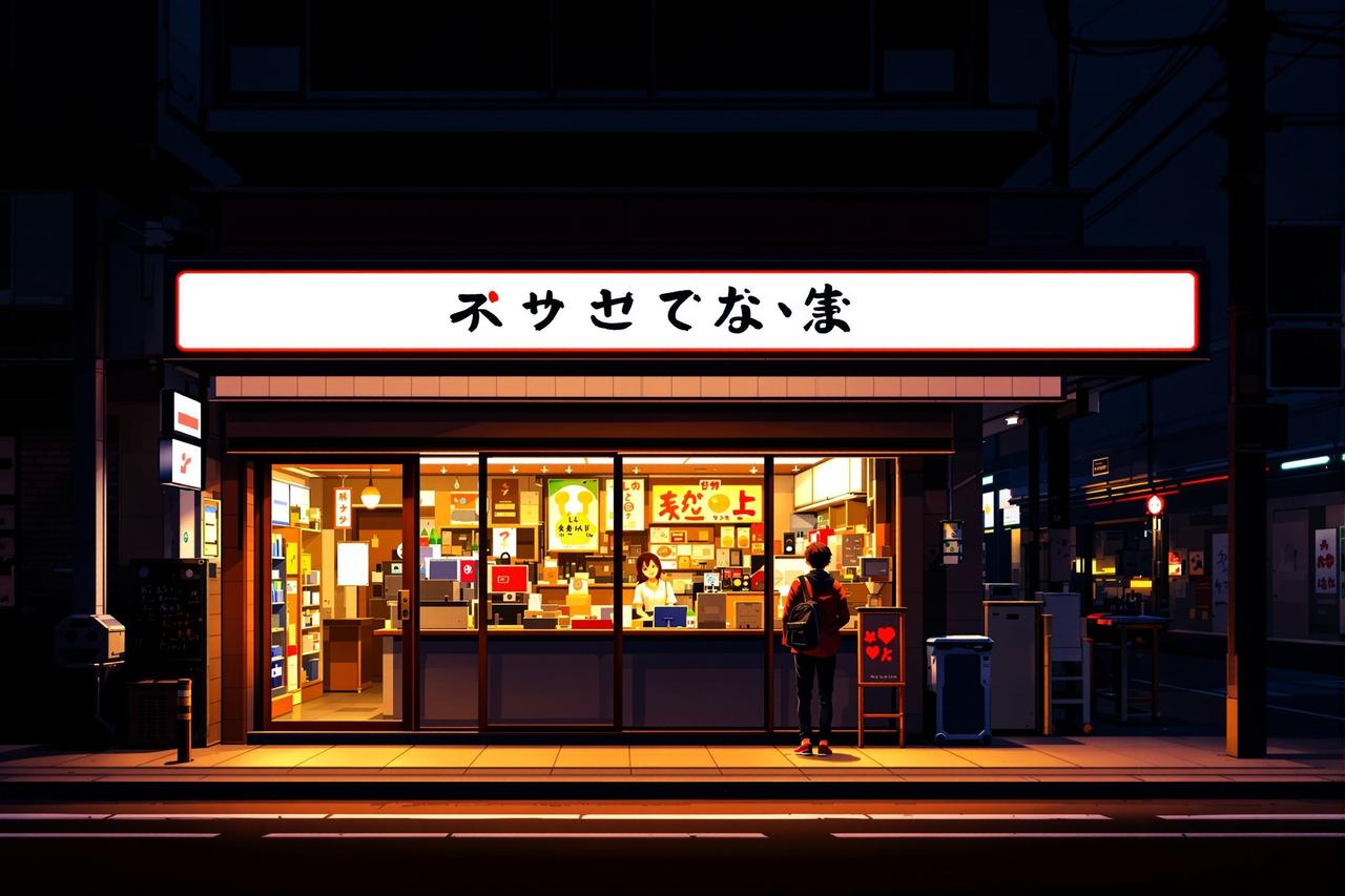 可可影视短剧 - 深夜便利店 - 深夜疗愈动漫短剧